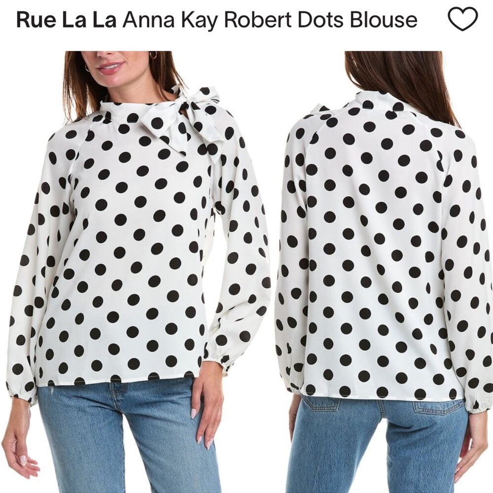 ANNA KAY Robert Dots Blouse